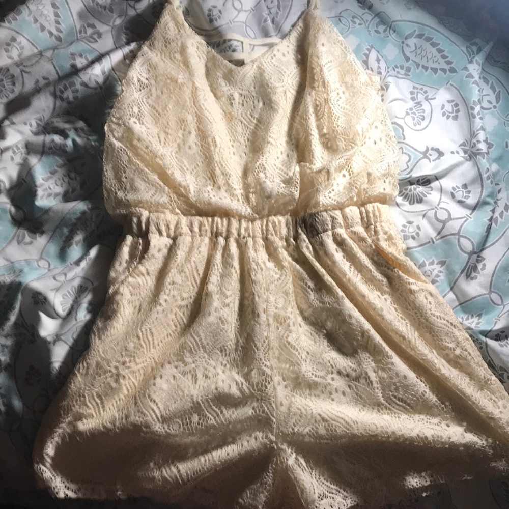 Lace romper